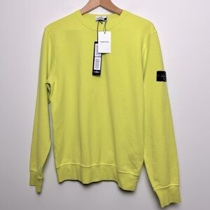 Stone Island Junior Lime Green Sweatshirt Junior 14